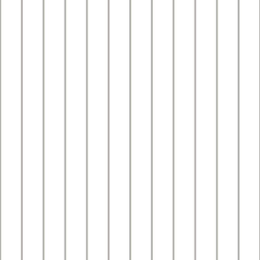 farmhouse pin stripes in light gray on white