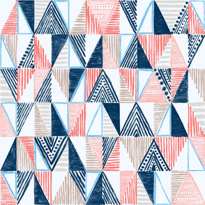 Abstract Nautical Flags V3 18"