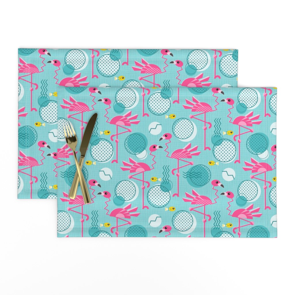 Retro Flamingo Summer