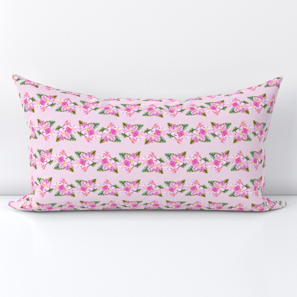 Frangipani Small Print-Pink