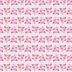 Frangipani Small Print-Pink
