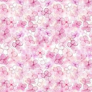 Pink Pearl Hydrangeas  Small