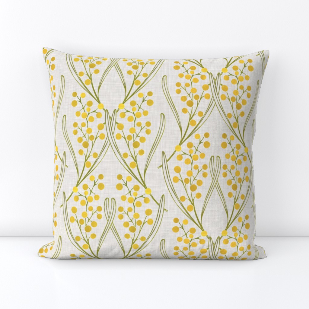 Art Nouveau Golden Wattle