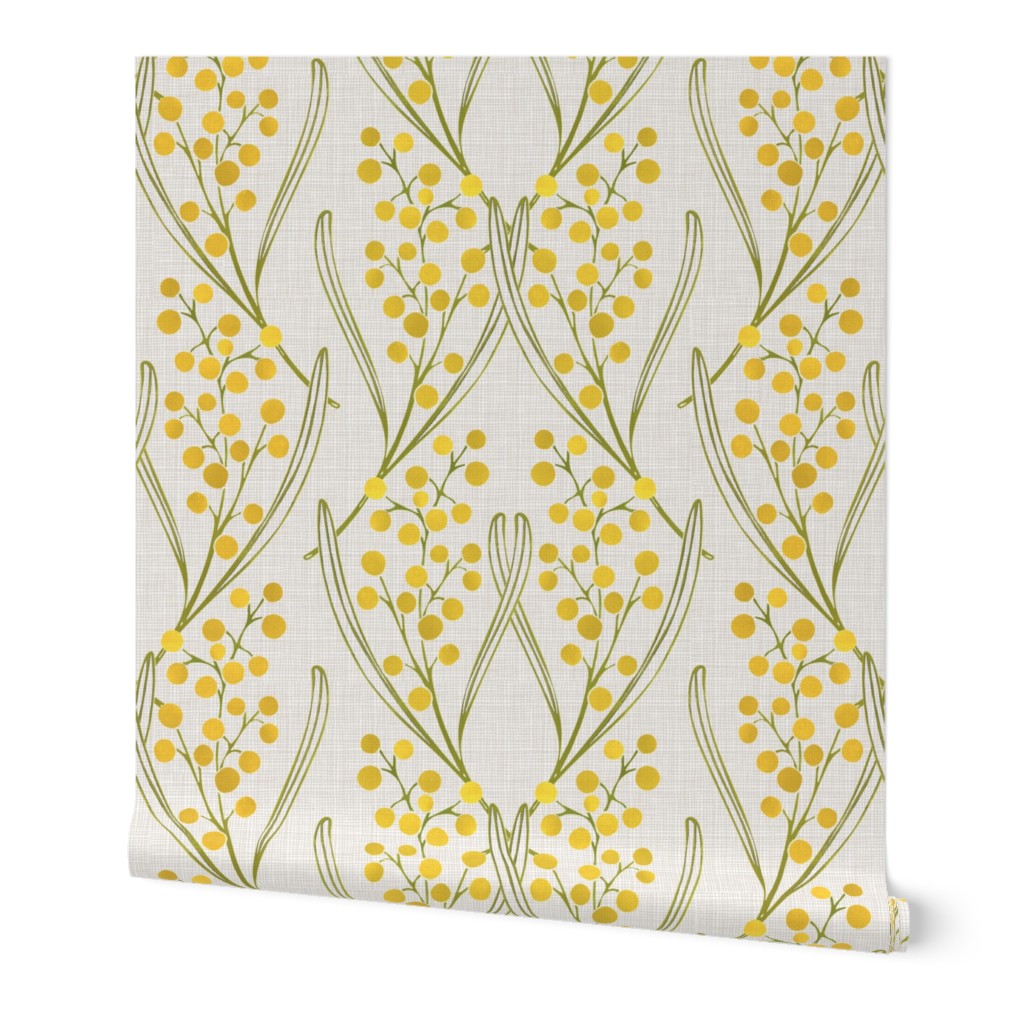 Art Nouveau Golden Wattle