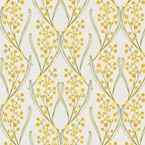 Art Nouveau Golden Wattle