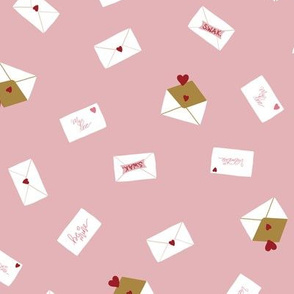 My Valentine| Pink Hearts Cards|Renee Davis