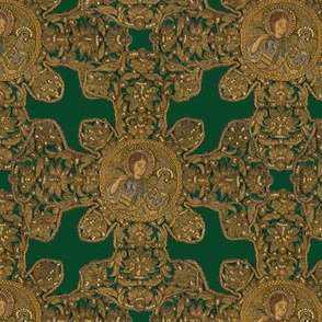 Russian Icon ~ Green  