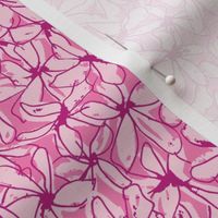 Abstract Floral - Pink - Small