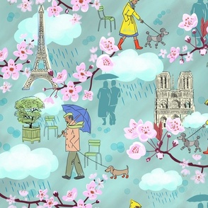 April Showers in Paris