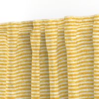 Striped Nautical Yellow Burlap 5"