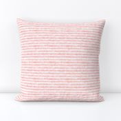 Striped Nautical Peachy Burlap 6"