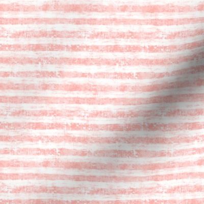 Striped Nautical Peachy Burlap 6"