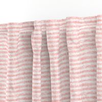 Striped Nautical Peachy Burlap 6"