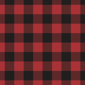 buffalo plaid 2" scale - darker color