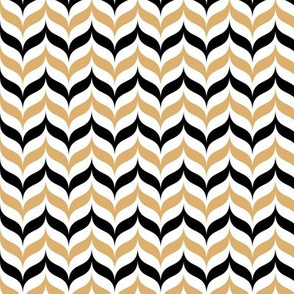 Chevron black-gold 2