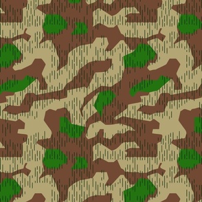 German WW2 Heeres Splittermuster Camouflage Pattern