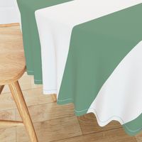 Sage Green and White Vertical Cabana Tent Stripes