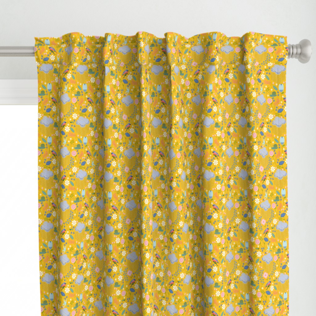 April Showers /  May Flowers / yellow