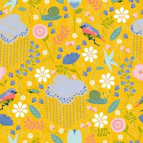 April Showers /  May Flowers / yellow