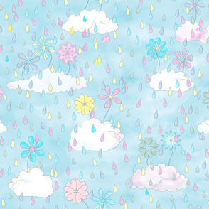 april showers background