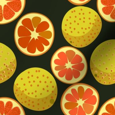 red grapefruits by rysunki_malunki