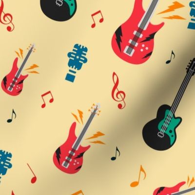 Rockabilly mania guitars