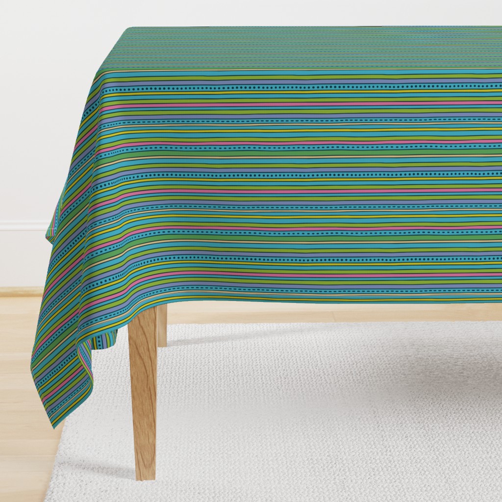 Boho Colorful Stripes