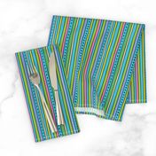 Boho Colorful Stripes