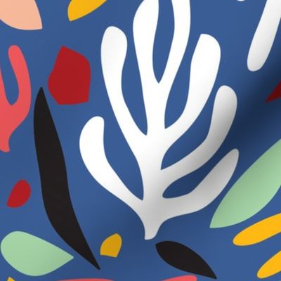 An Ode to Matisse - Bold Leaves