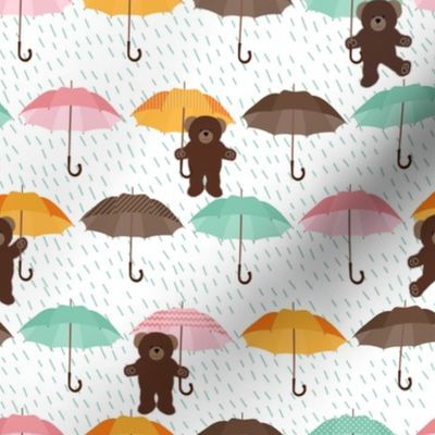 Teddy Bear Umbrella Parade
