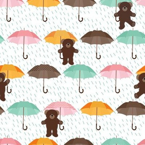 Teddy Bear Umbrella Parade