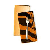 Tiger Stripes Black and Orange ,Gold Orange and Black Animal Print Champs on Fading or Gradient Background