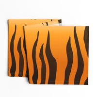Tiger Stripes Black and Orange ,Gold Orange and Black Animal Print Champs on Fading or Gradient Background