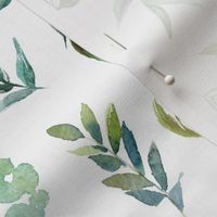 Eucalyptus Greenery // White