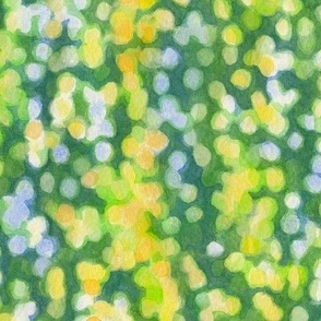 Green watercolor bokeh (smaller, vertical)