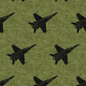 fighter jets - green - military - LAD19
