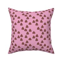 Adorable kawaii poop quirky dog poo emoji print pink girls SMALL