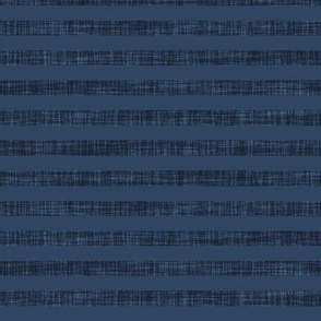 navy linen + solid stripes