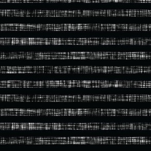 blackest black linen + solid stripes