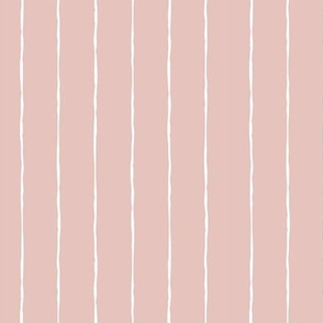 wide pinstripes dusty pink vertical