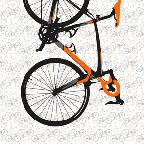 racing bike - orange