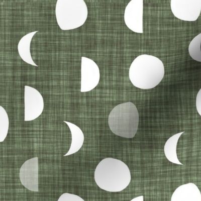 moon phases // sage linen