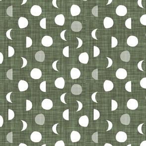 moon phases // sage linen