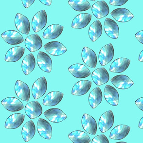 Flowers Diamond Sparkle on Tu