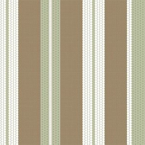 Pointillist Stripes - Autumn 01