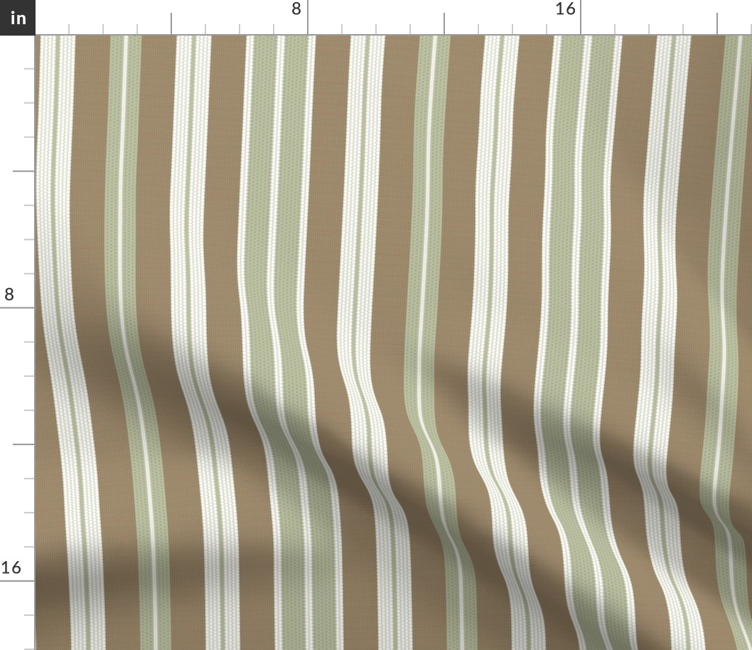 Pointillist Stripes - Autumn 01