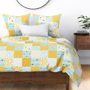 Bee Nice cheater quilt 6''