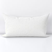 Japandi scalloped block print - modern minimalist zen neutral white & bone