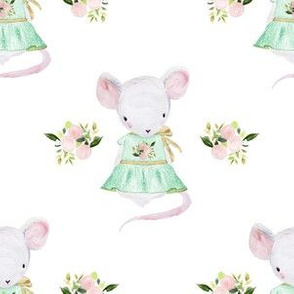 6" Lila The Mouse In Spring