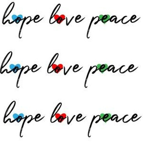 hope love peace